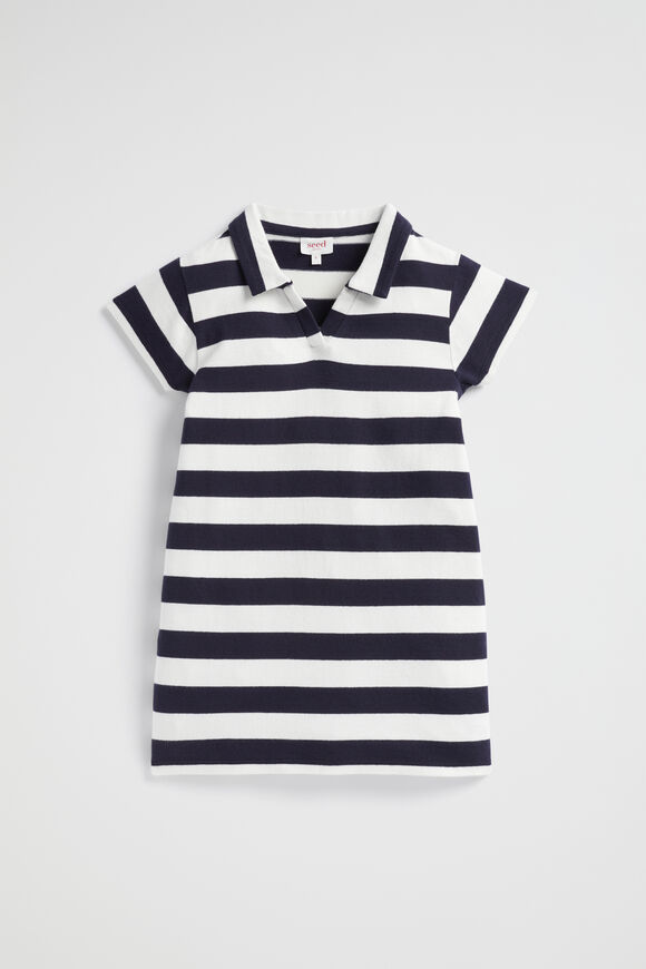 Core Rugby Dress  Midnight Stripe  hi-res