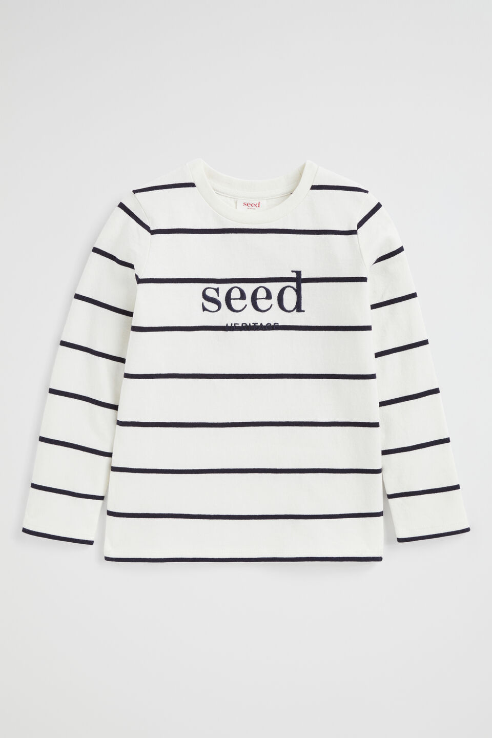 Core Logo Rugby Tee  Canvas Stripe
