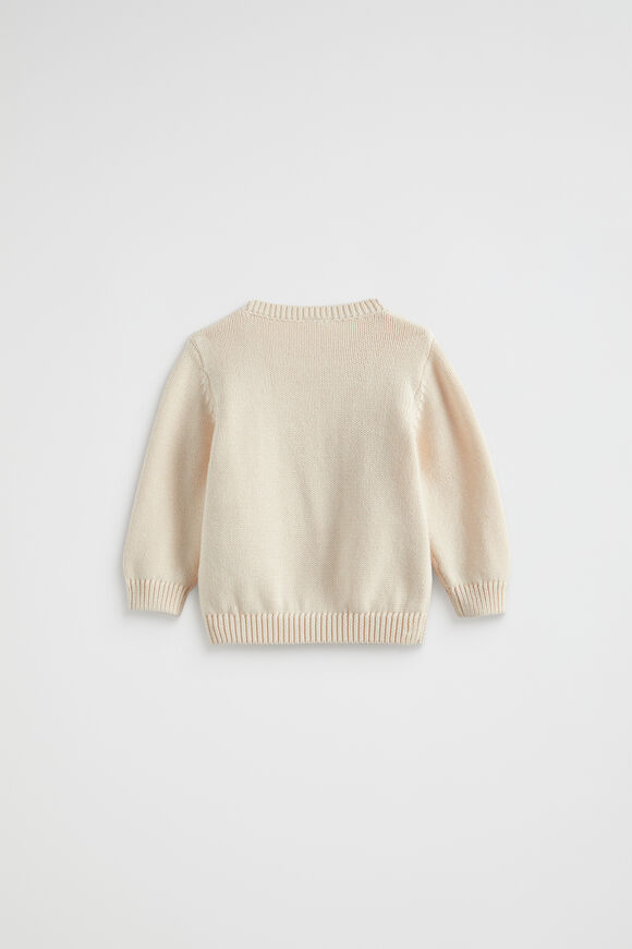 Bunny Knit Sweater  Creme  hi-res