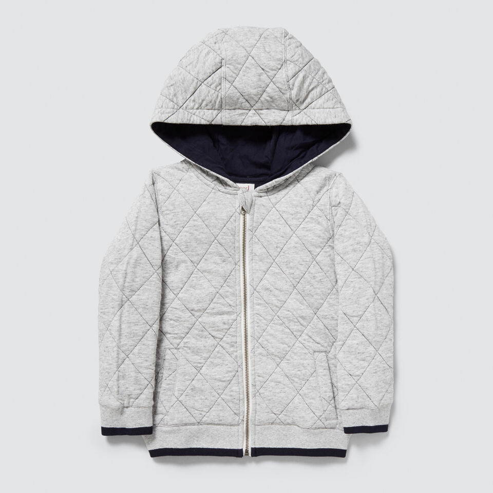 Quilted Hoodie  