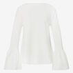 Bell Sleeve Flared Knit Top  4  hi-res