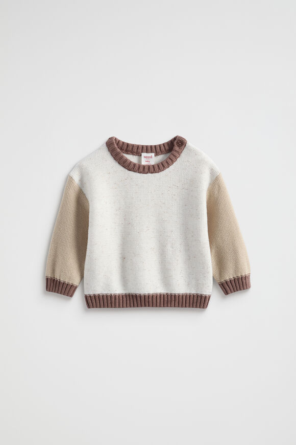 Colourblock Sweater  Multi  hi-res
