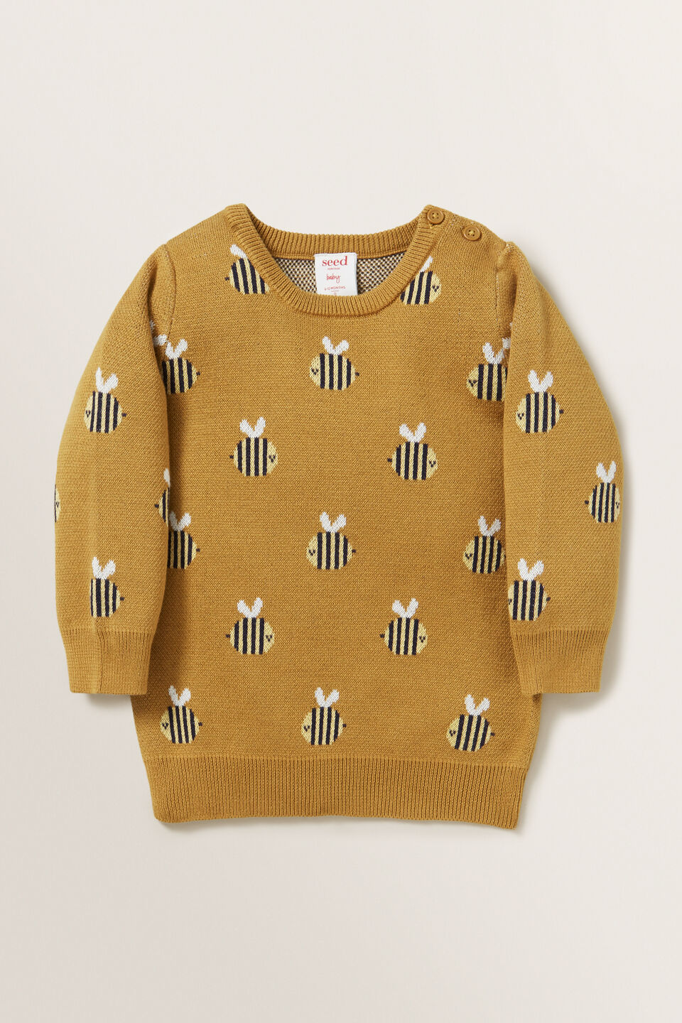 Bee Jacquard Sweater  