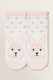 Bunny Face Socks    hi-res