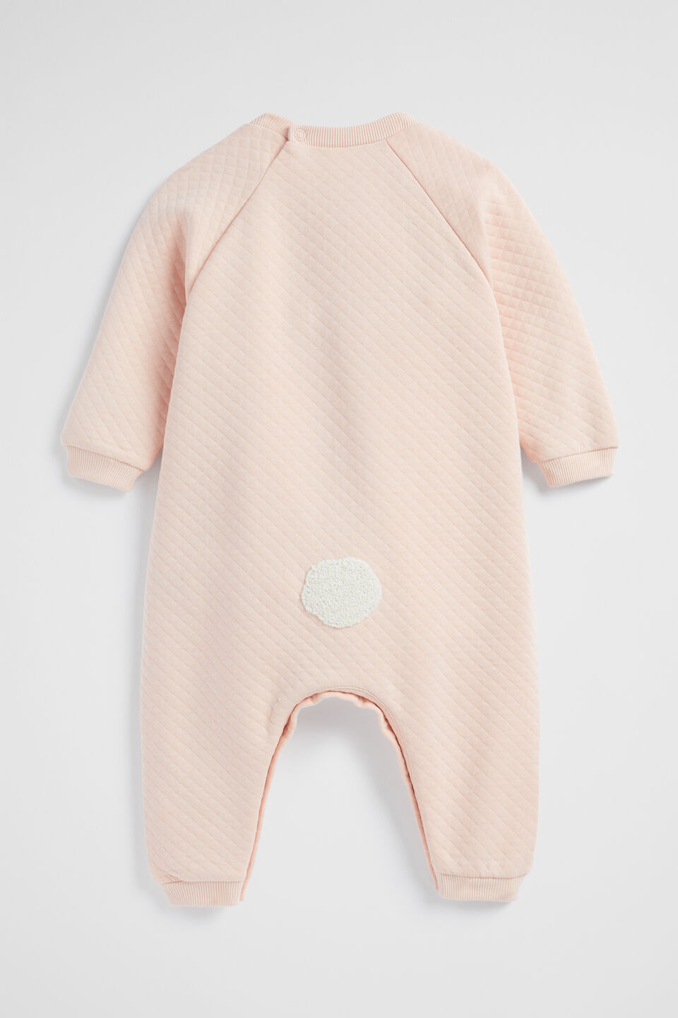 Quilted Bunny Jumpsuit  Rosewater