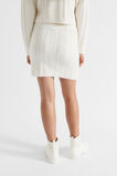 Cable Knit Skirt  Vintage Cream  hi-res