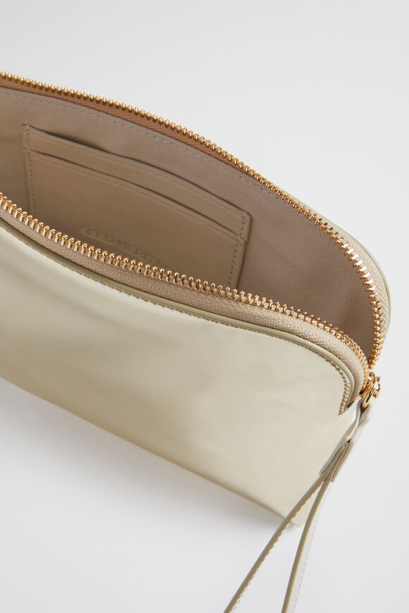 Seed Metallic Pouch  Gold  hi-res