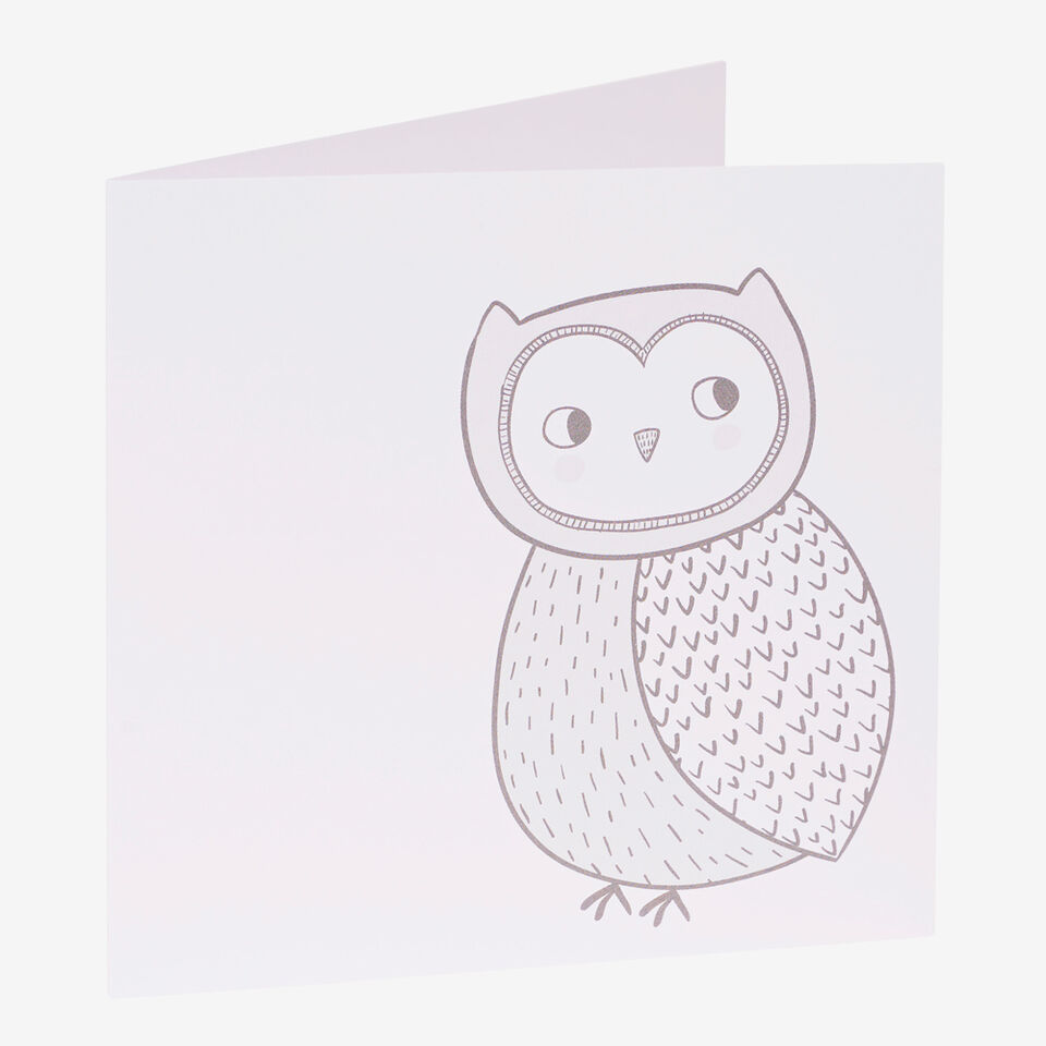 Owl Card  