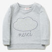 Embroidered Cloud Windcheater    hi-res