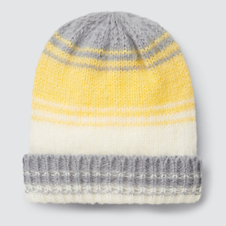 Brushed Knit Beanie  