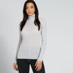 Fitted Rib Roll Neck    hi-res
