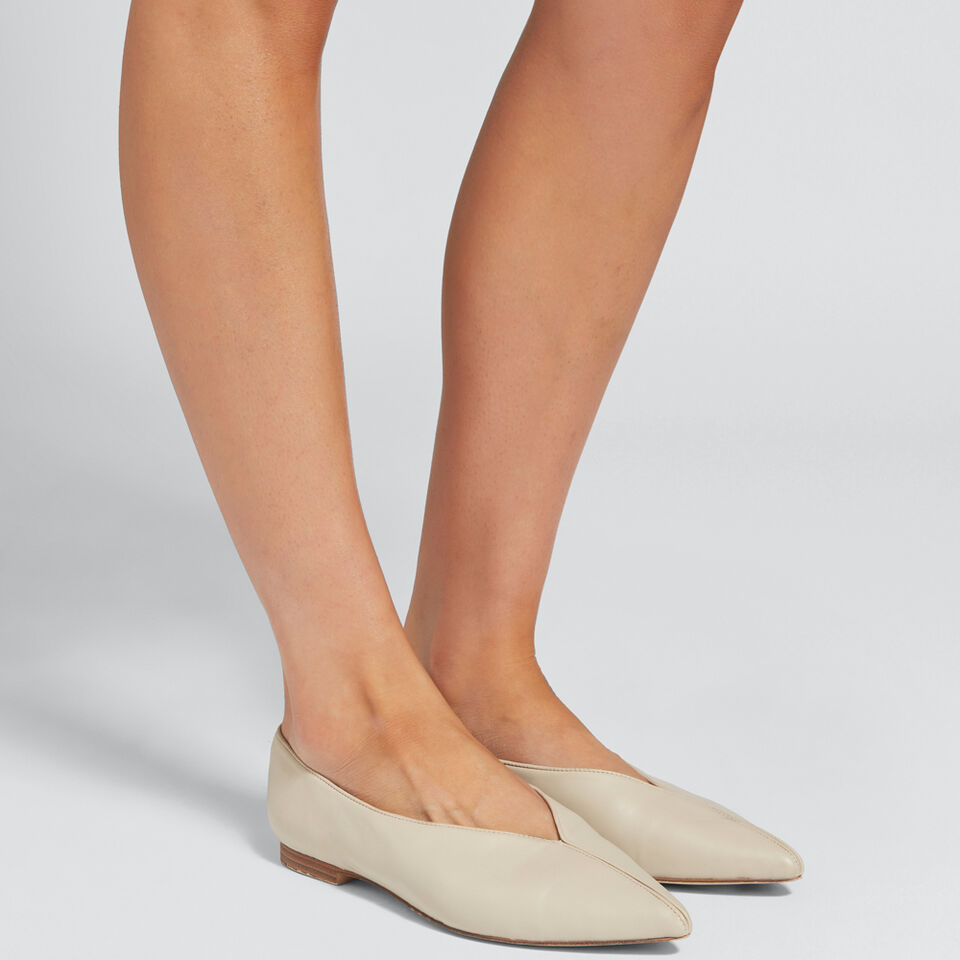 Nancy Pointed Flats  