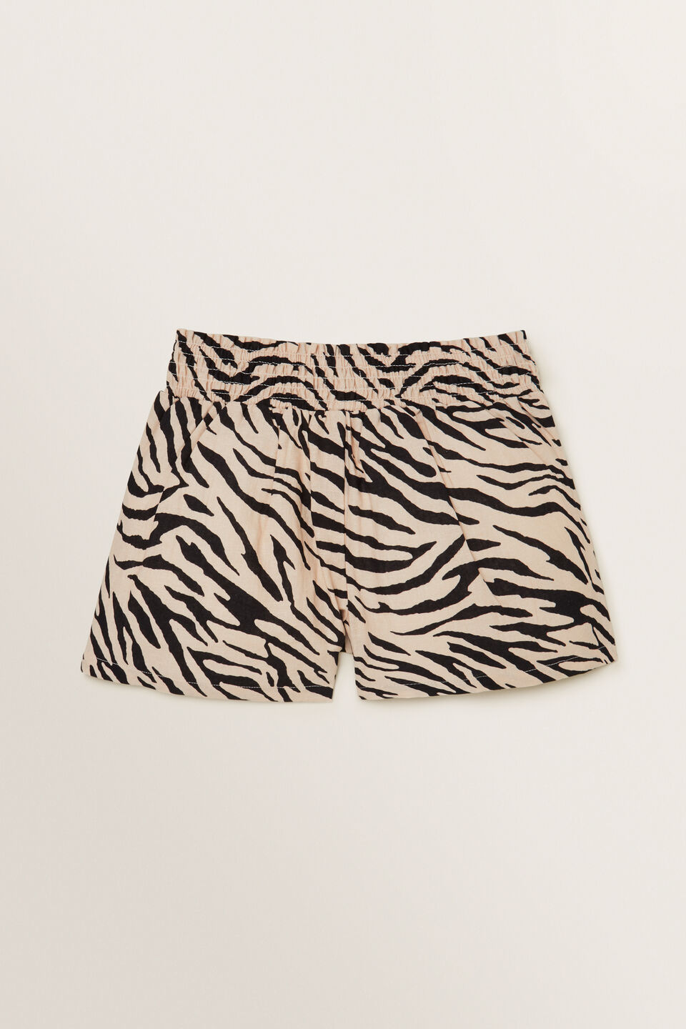 Zebra Pleat Shorts  