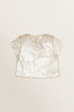 Sequin Cropped Tee    hi-res