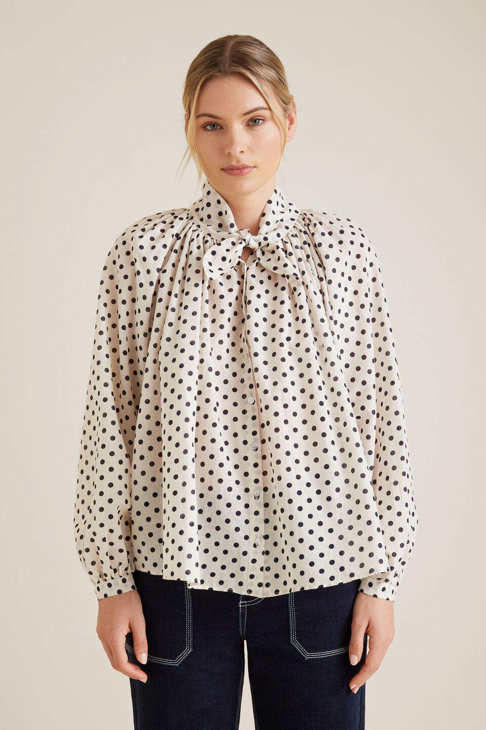 Polka Dot Blouse  