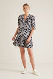 Paisley V-Neck Dress    hi-res