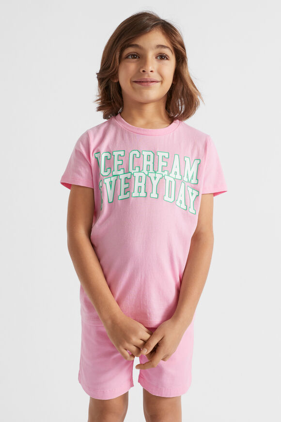 Ice Cream Tee  Candy Pink  hi-res