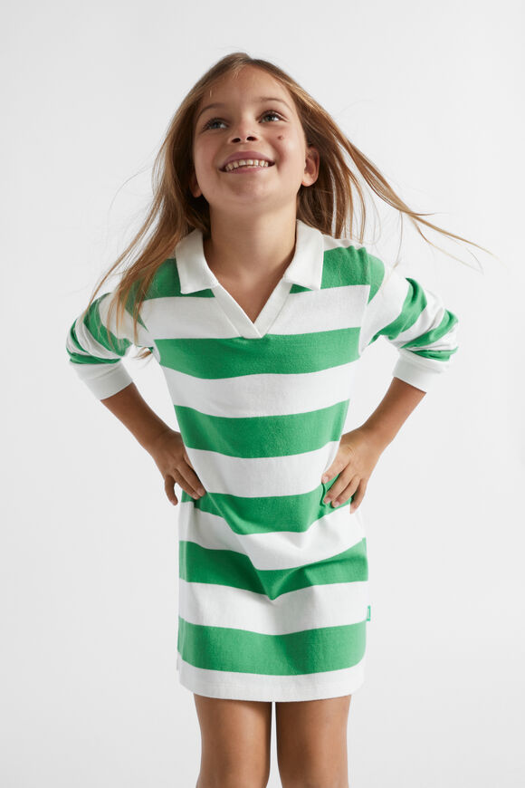 Core Rugby Dress  Apple Green  hi-res