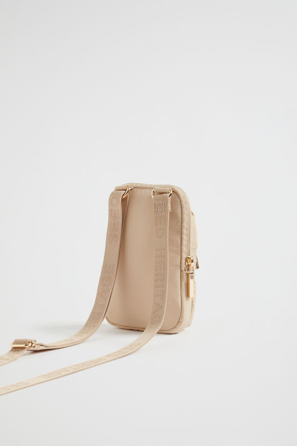 Monochrome Crossbody Sling  Champagne Beige  hi-res