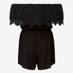 Broderie Ruffle Playsuit    hi-res