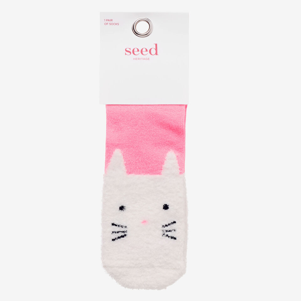 Fluffy Cat Socks  