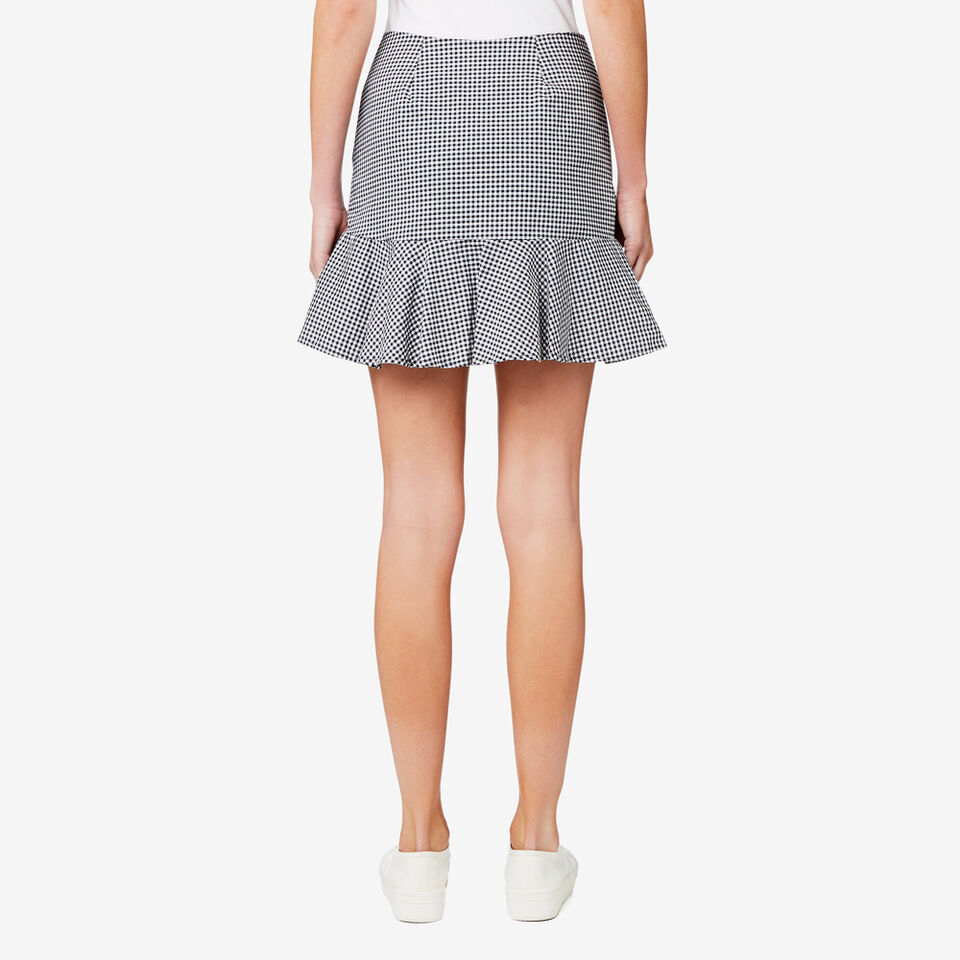 Gingham Skirt  