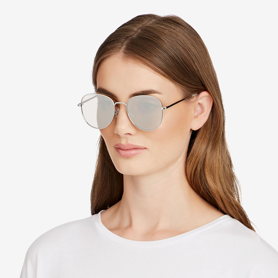 Isobel Round Aviator Sunglasses  