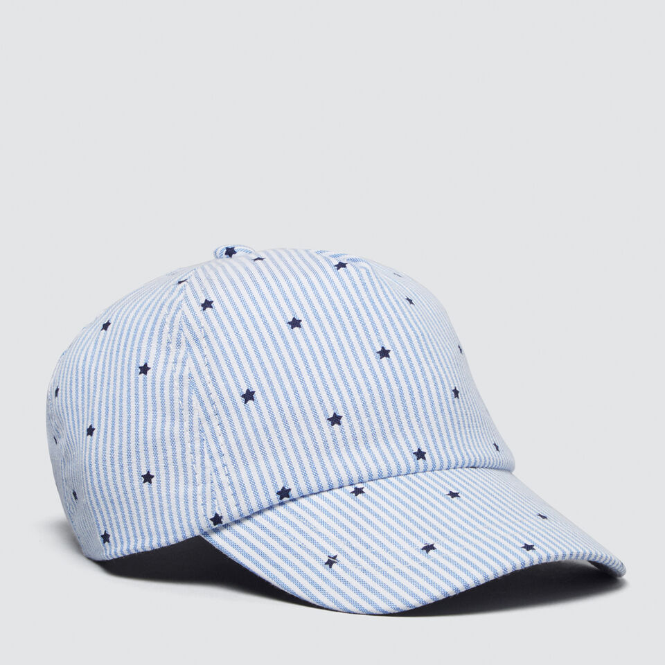 Star Print Cap  