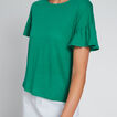 Slouchy Frill Tee    hi-res