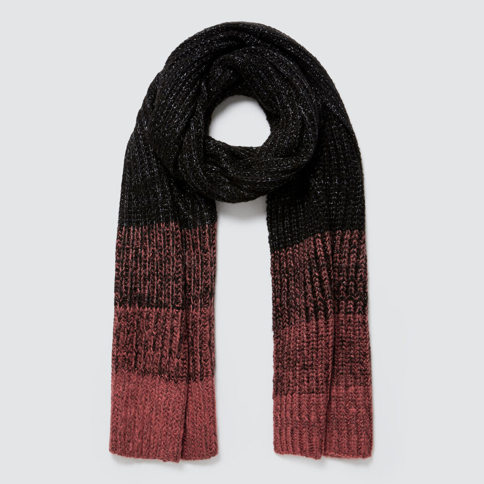 Gradient Knit Scarf  