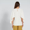 Ruffle Sleeve Blouse    hi-res