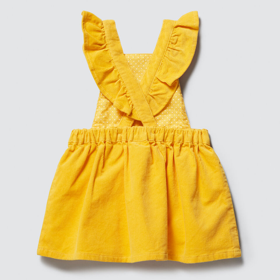 Frill Pinafore Dress  