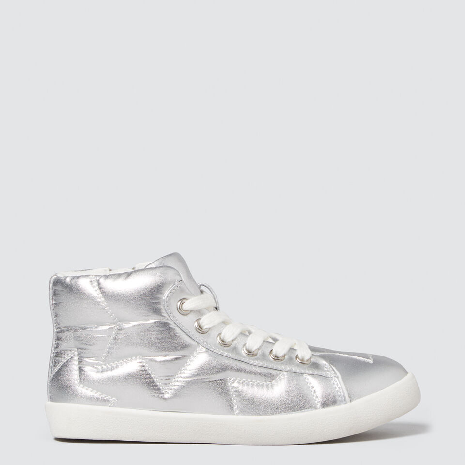 Quilted High-top Sneaker  