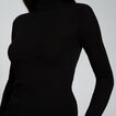 Fitted Rib Roll Neck    hi-res
