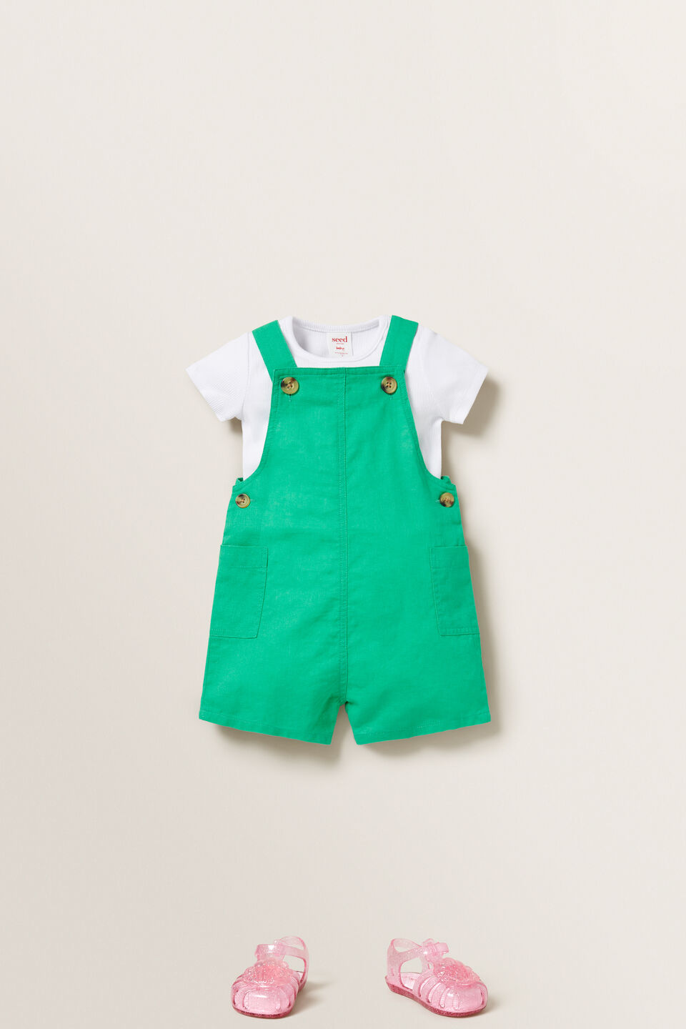 Linen Dungaree  