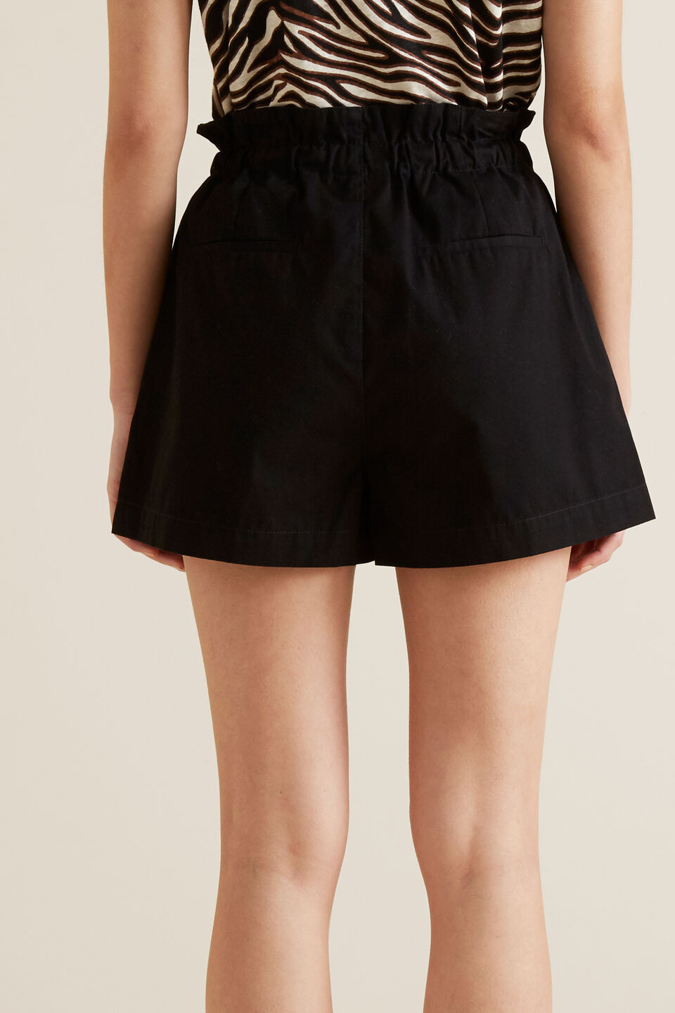 Relaxed Patch Pocket Short  