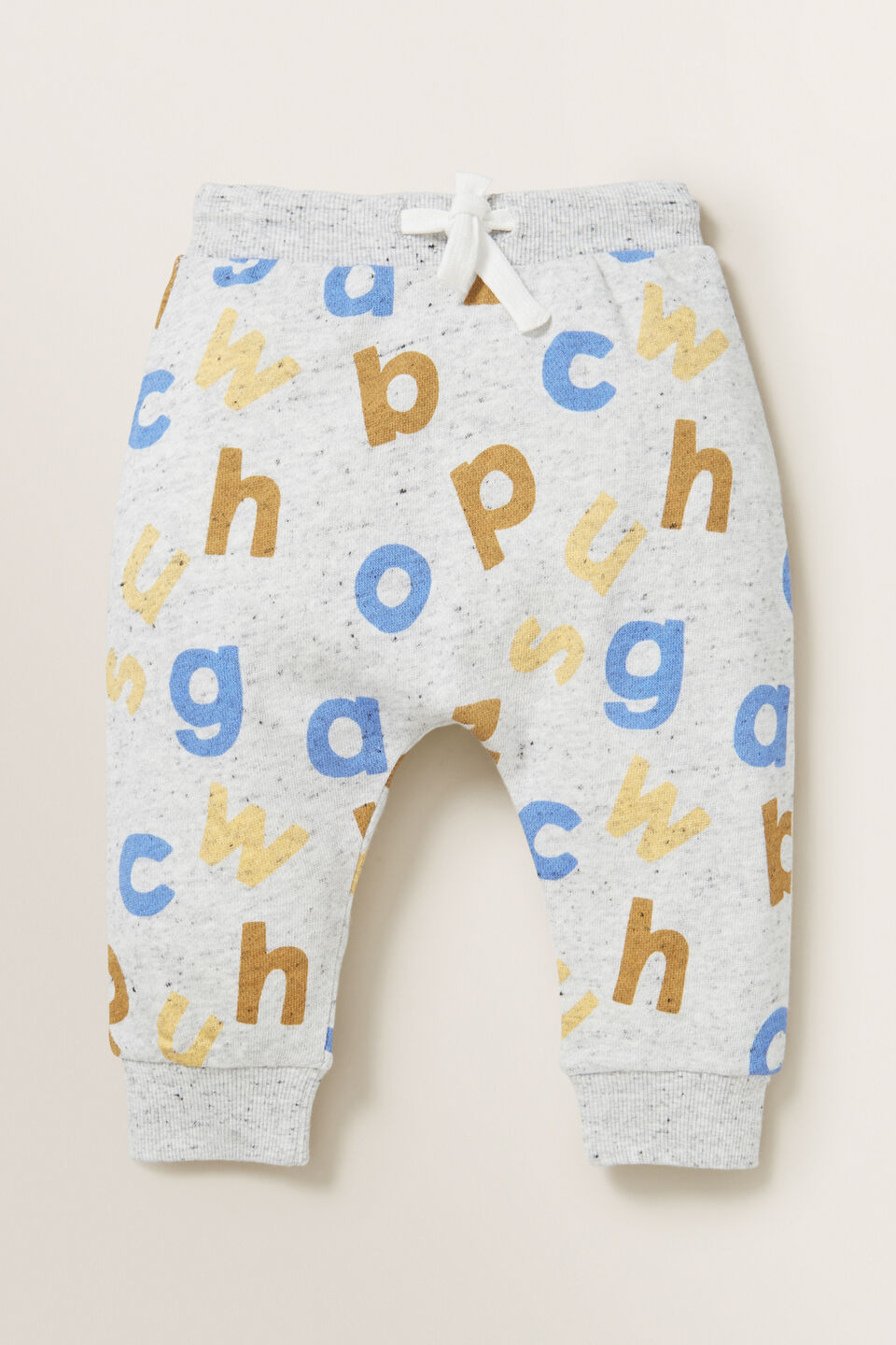 Alphabet Trackpant  Cloudy Marle