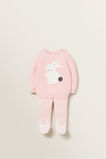 Bunny Crew Knit Sweater    hi-res