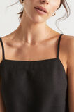 Core Linen Camisole  Black  hi-res