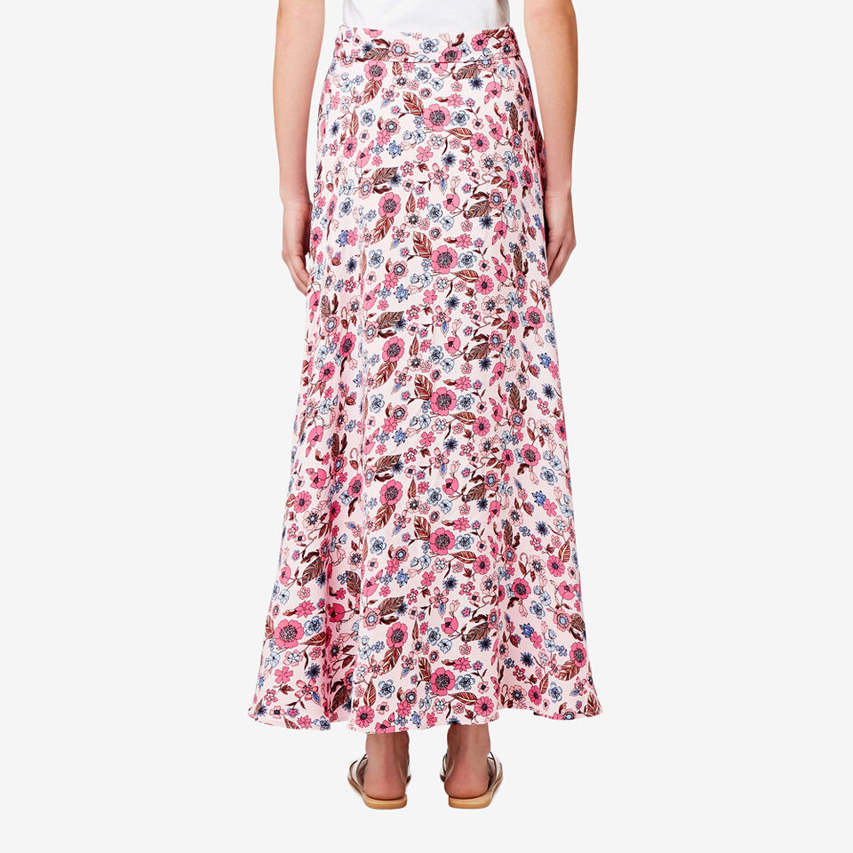 Floral Maxi Skirt  