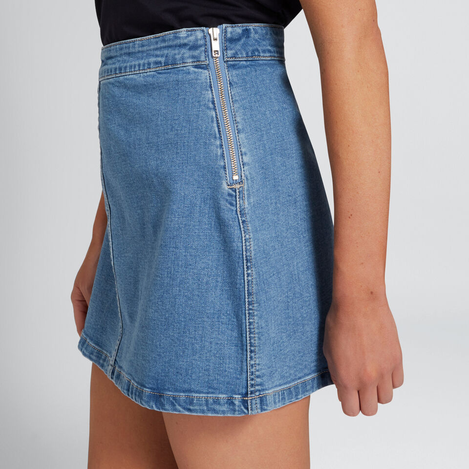 Basic Denim Skirt  