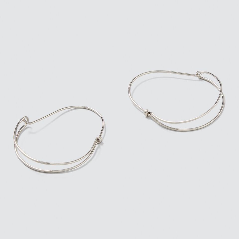 Dome Hoop Earrings  