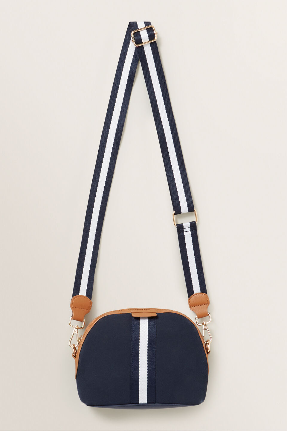 Crescent Stripe Bag  