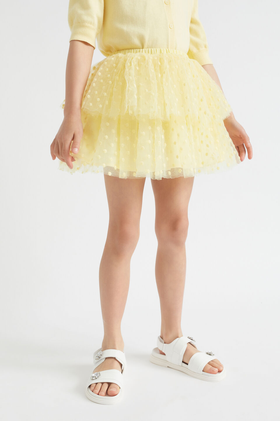 Polka Dot Tutu Skirt  Buttercup