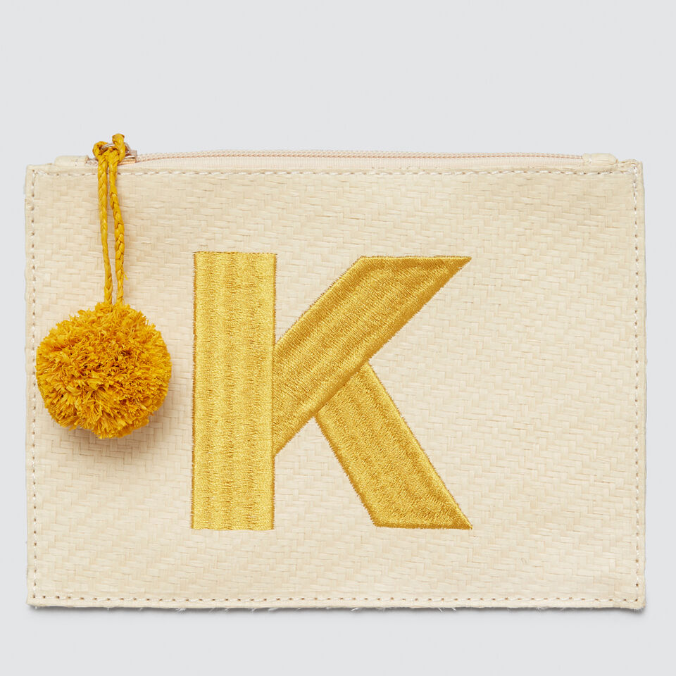 Initial Pom Pom Clutch  