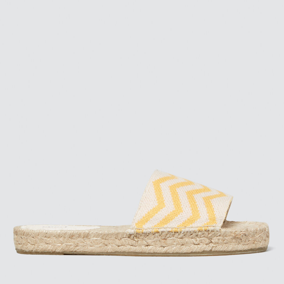 Woven Flatform Slide  