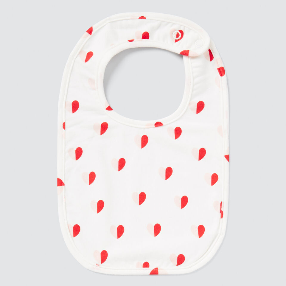 Love Hearts Bib  