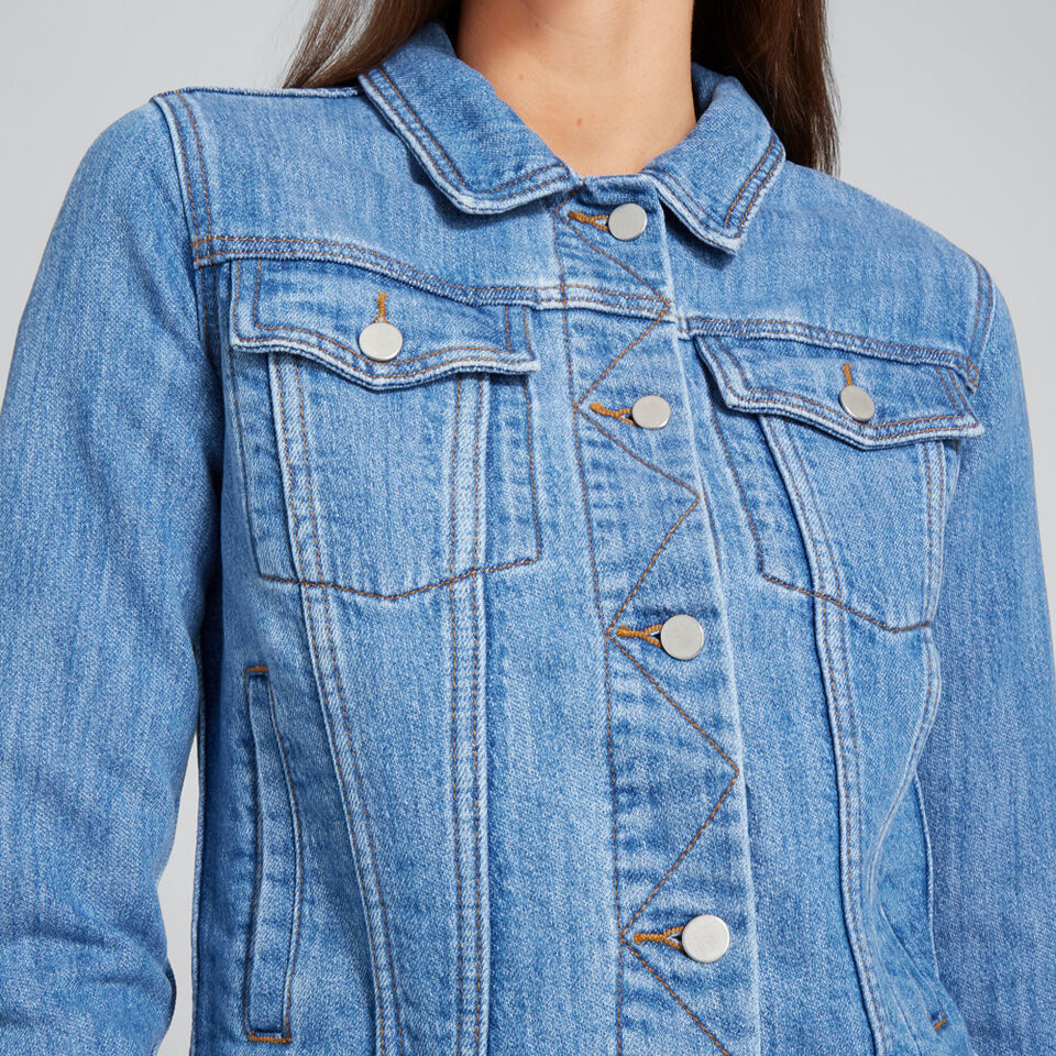 Terry Denim Jacket  