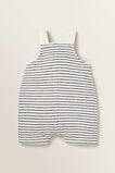 Stripe Terry Overall    hi-res