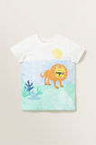 Lion Print Tee    hi-res